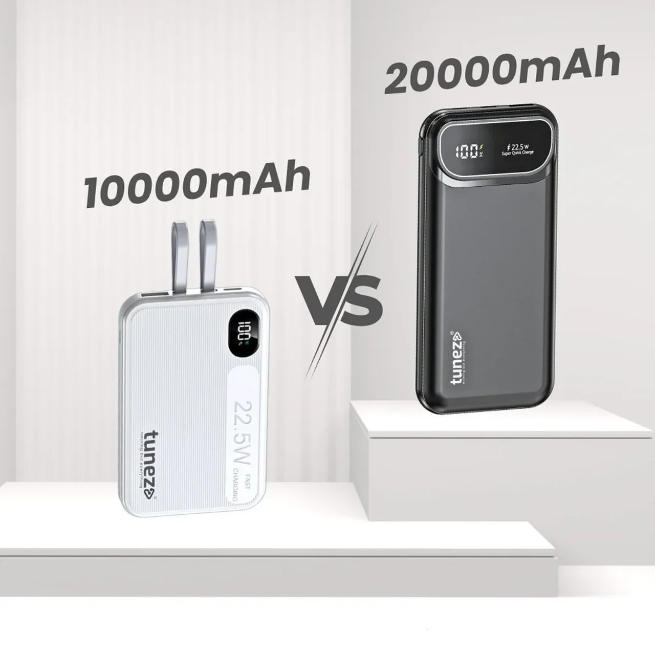 عنوان مقاله پاوربانک 10000 یا 20000 میلیآمپر؟ کدام ظرفیت برای شما مناسبتر است؟