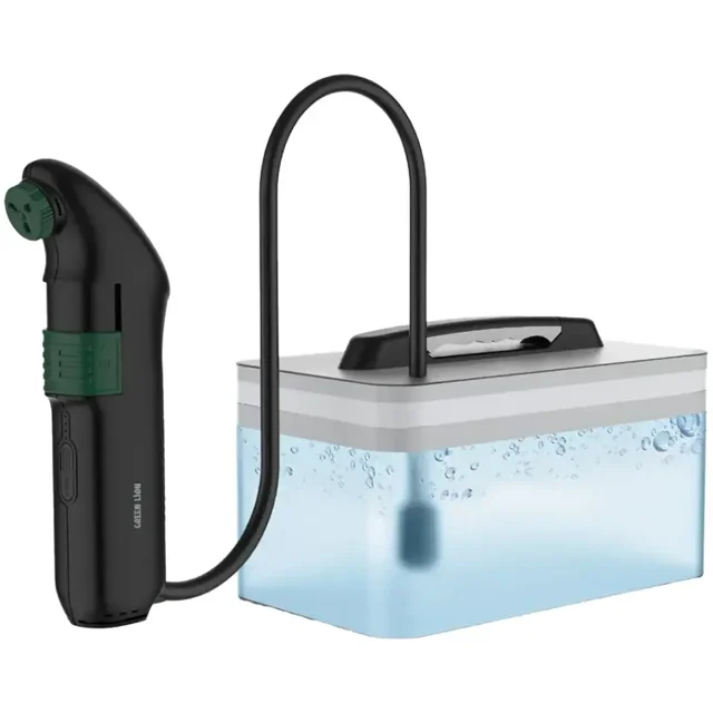 دوش و بیده مسافرتی مخزن دار گرین لاین مدل Bidet Pro